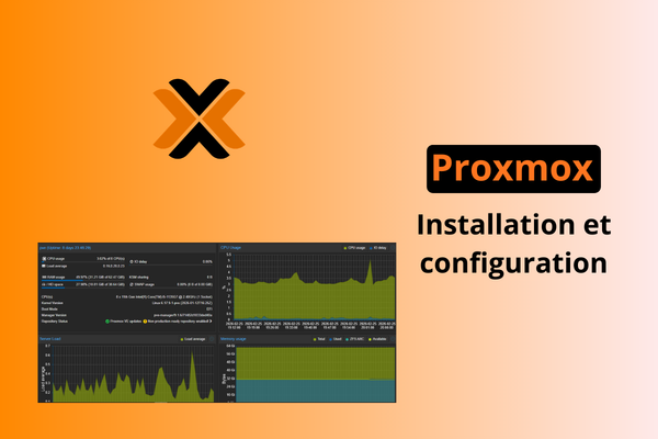 Installation et configuration de Proxmox