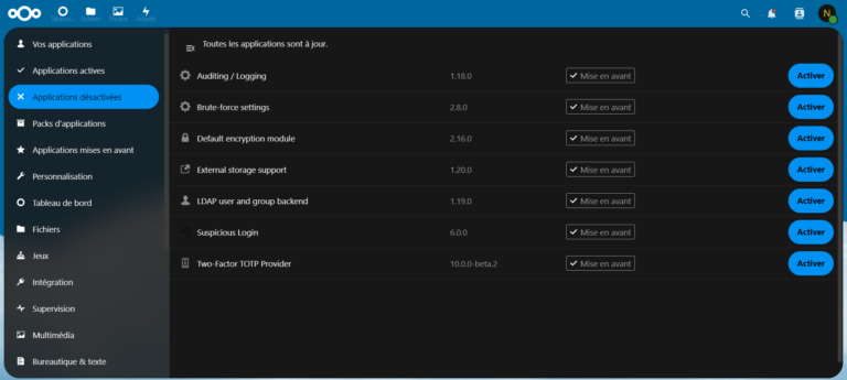 Installer NextCloud avec Docker