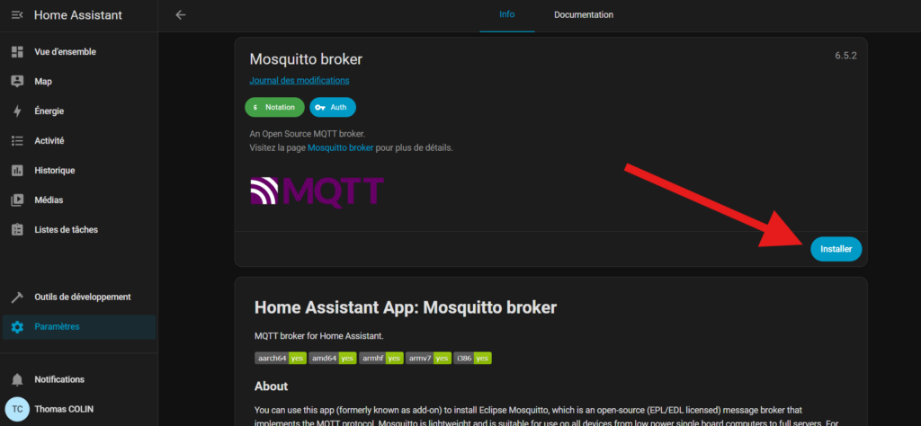 Installation de Zigbee2MQTT sur Home Assistant